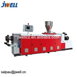 Soft Rigid PVC Twin Screw Pelletizer , Plastic Pelletizing Equipment 500-700kg/H