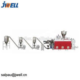 Soft Rigid PVC Twin Screw Pelletizer , Plastic Pelletizing Equipment 500-700kg/H