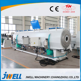Ligne unique d'extrusion de tuyau de la structure pp, système de alimentation puissant de machine de bâti de tuyau