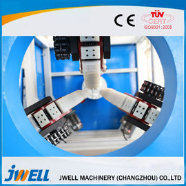 Ligne unique d'extrusion de tuyau de la structure pp, système de alimentation puissant de machine de bâti de tuyau
