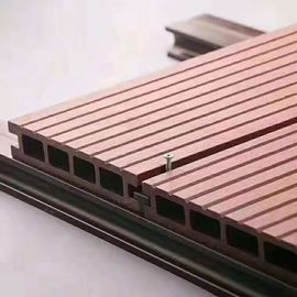 Plastique réutilisant la ligne d'extrusion de WPC décorations extérieures de PE/produit de PE
